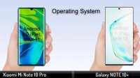 مقایسه گلکسی نوت 10 پلاس سامسونگ با می نوت 10 پرو شیائومی