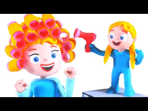 کارتون خمیر بازی آرایشی السا و آنا