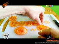 میوه آرایی با گوجه