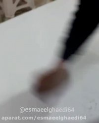 آموزش  تیغ کشیدن در زیرسازی بوم در نقاشی