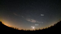 Planets Revolution from Earth in 15s Time Lapse