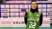 سپینود دست برجن قطر پاسور تیم ملی والیبال زنان ایران