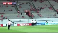 ورود بازیکنان ایران به ورزشگاه قبل از بازی با کره جنوبی