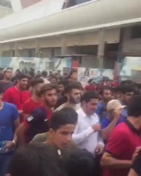 استقبال تماشاگران از دربی مازندران