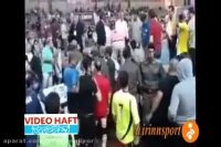 مرگ کشتی گیر در تشک کشتی