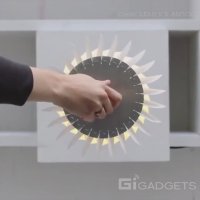 طراحی جالب لوستر چرخان