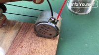 How to Make Free Energy 100% Work Using Powerful DC Motor And Salt Water Battery Lamp