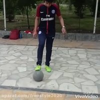 آموزش فوتبال فری استایل توسط رسول مزروعی