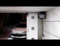 درب اتوماتیک کشویی تلسکوپی با سیستم انتقال نیرو