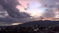 Scenic sunset time-lapse from our apartment balcony in Chiang Mai, Thailand | Travel Video