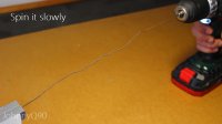 How to Straighten A Wire Using A Drill !