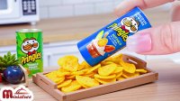 آشپزی با وسایل کوچک مینیاتوری - سوخاری با چیپس