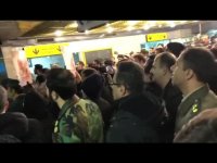شلوغی گسترده مترو در روز تشییع سردار سلیمانی
