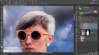فیلم آموزش انتخاب جدا کردن مو در فتوشاپ حرفه‌ای (جعفر صیدی) Photoshop hair