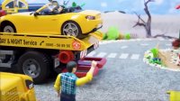 کارتون تعمیر خودرو و کامیونت پمپ بنزین // داستان ماشین اسباب بازی ها