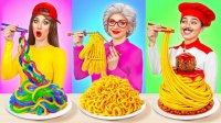 چالش آشپزی من در مقابل مادر بزرگ - چالش غذایی بانوان طولانی جدید
