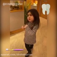 فیلم آهنگ خواندن روشا کوچولوی بانمک و خوشگل