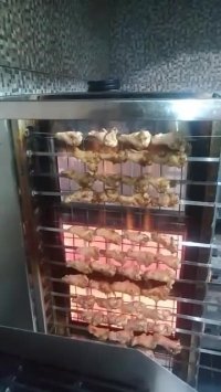 کباب پز رومیزی نیمه اتومات