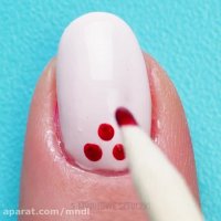 آموزش تزئین و زیبا کردن ناخن با لاک