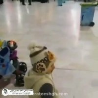 در بین الحرمین، فرزند شهید حججی در پی پدر