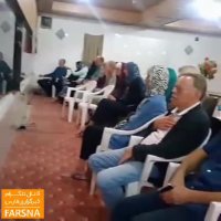 گردشگران خارجی در هیئت سینه زنی کاشان