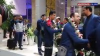 ورود تیم‌ملی‌والیبال‌به‌تهران‌بعد از کسب‌سهمیه المپیک