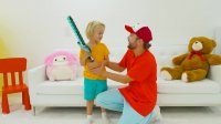 ولادی و نیکی / چالش غول پیکر / برای کریس_و_مامان / نیکی ولاد