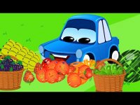 کارتون ماشین بازی کودکانه : شعر میوه ها به انگلیسی