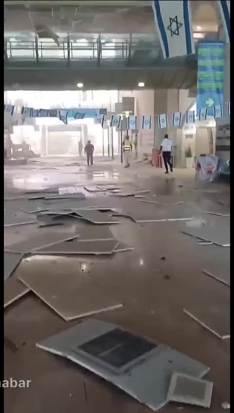 فرار اسرائیلی ها به پناهگاه از ترس اصابت موشک های ایران