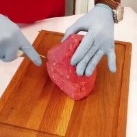 هنرنمایی با گوشت