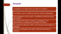 C# Beginner to advanced - Lesson 30 : Usage Of Delegates – Part 2