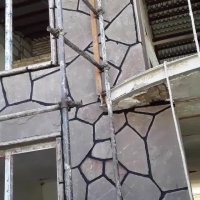 اجرای سنگ لاشه سنگ مالون حرفه ای ماست 09124026545