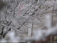 طبیعت زمستانی شهر توریستی سرعین