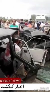 تصادف شدید و وحشتناک در فومن