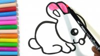 آموزش نقاشی کودکان-نقاشی خرگوش