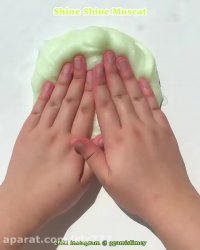 اسلایم آجری - اسلایم پفکی - اسلایم کهکشانی - خمیر بازی - خمیربازی جدید