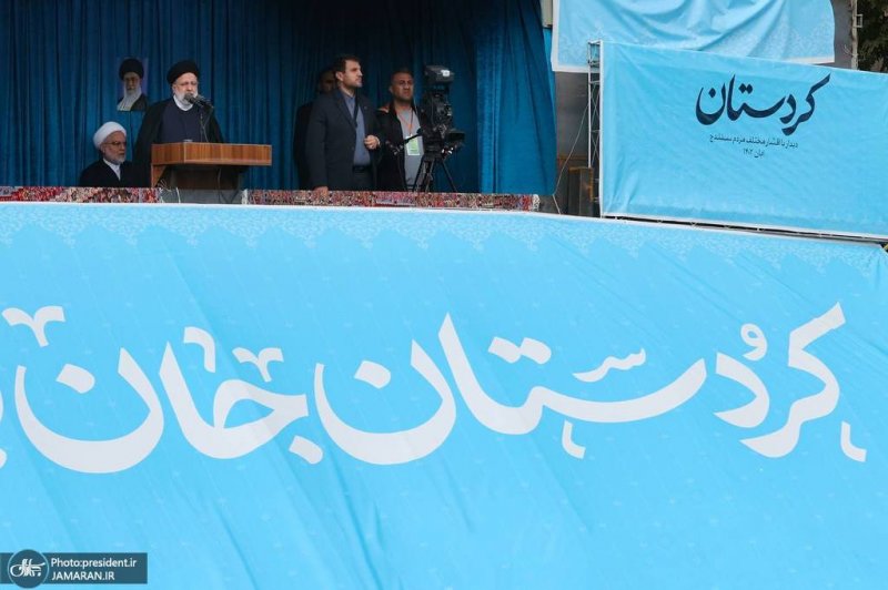 دیدار رئیس جمهور با مردم کردستان