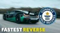 رکورد گینس سرعتی ترین دنده عقب !