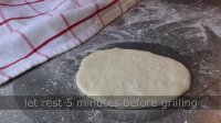 Pita Bread - How to Make Pita Bread at Home - Grilled Flatbread