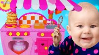 بازی آشپزی با نی نی کوچولو سرگرمی کودکانه جدید : کارتون دخترانه خوشگل