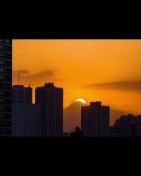 طلوع زیبا از نوک قله دماوند