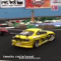 دریفت زیبای ماشین کنترلی