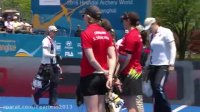 Russia v Denmark – Compound Womens Team Gold Final S1
