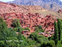 روستای سرخ رنگ ابیانه