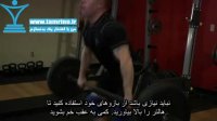 آموزش حرکت بالابردن هالتر قیچی پا Split Clean