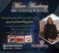 میکروپیگمنتیشن ابرو در میکرو آکادمی