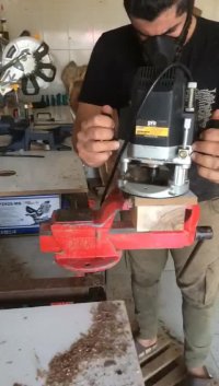 مراحل ساخت لیوان چوبی کوکسا