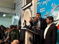 سخنرانی احمدی نژاد در مسجد جلوه تهران - بخش اول