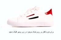 کتانی سفید دخترانه شیک