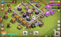 کلش آف کلنز نامحدود با جم تمام نشدنی